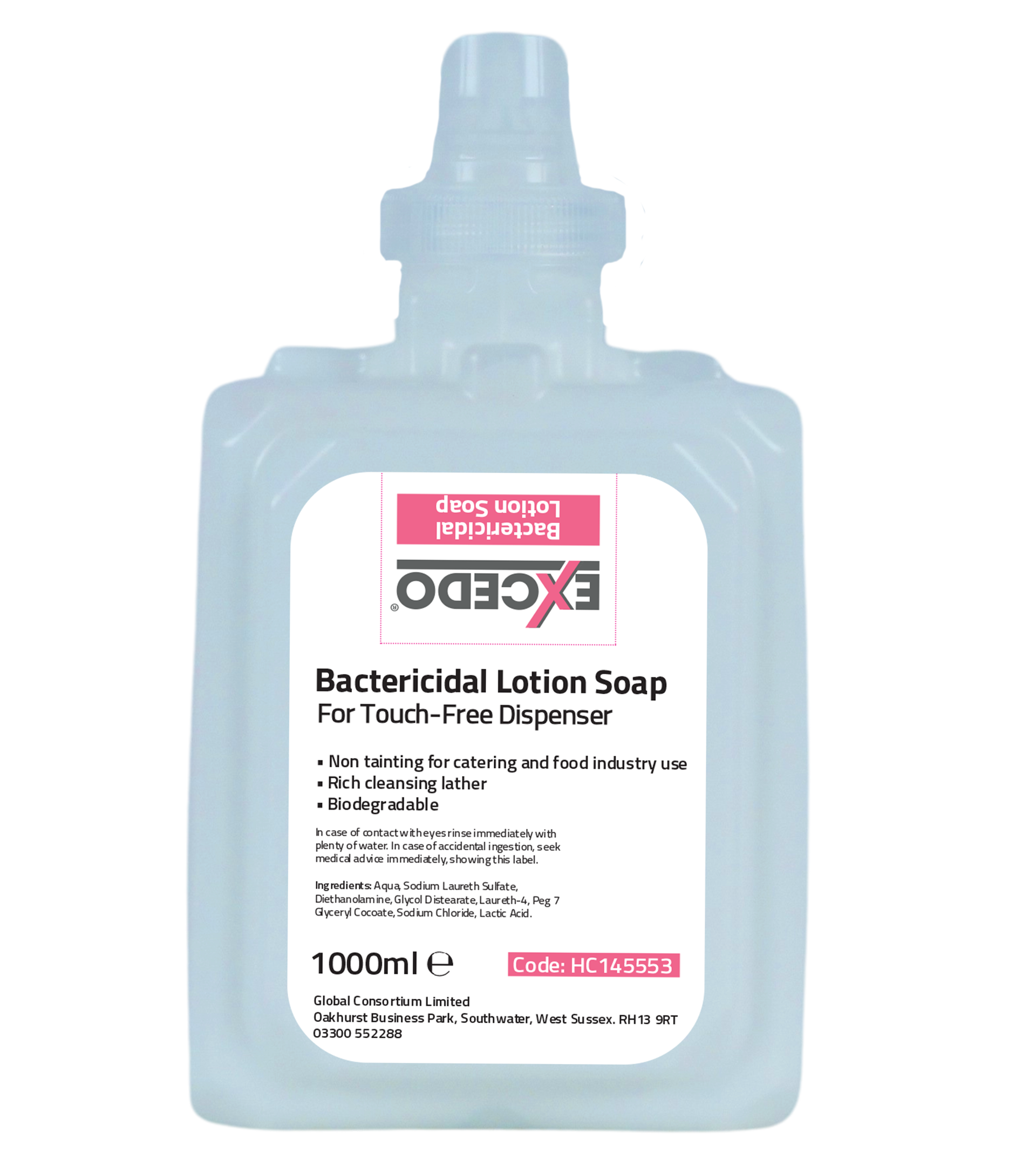 Bactericidal Lotion Soap - 6x1L Auto Cartridges