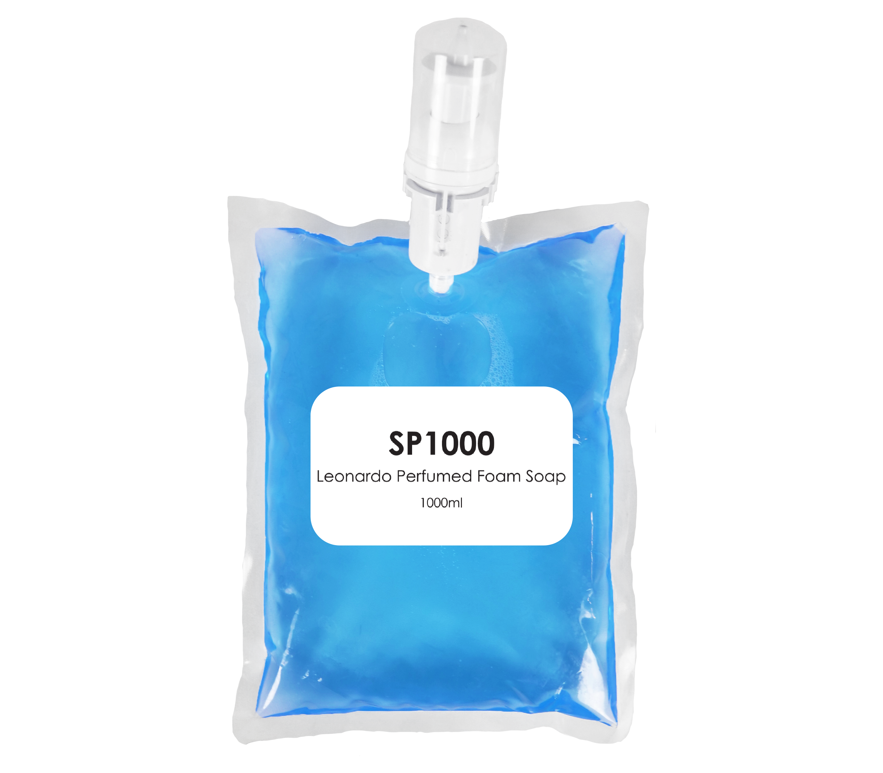 Luxury Blue Foam Soap - 4x1L Pouches