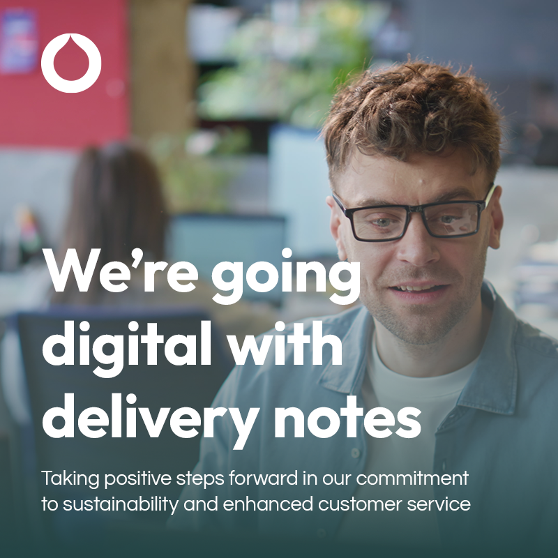 We're going digital with delivery notes at Modu Hygiene